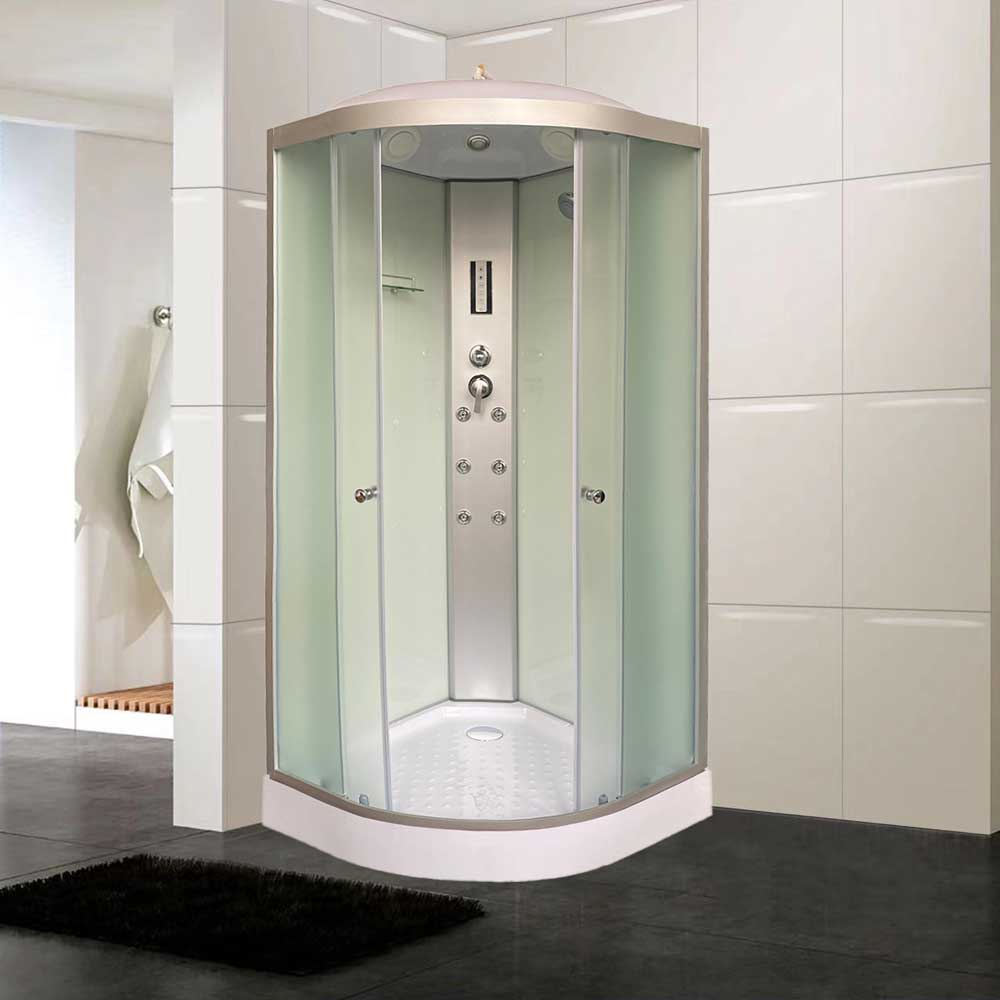Душевая кабина ODA-8800 90*90*215 матовые стекла, низкий поддон