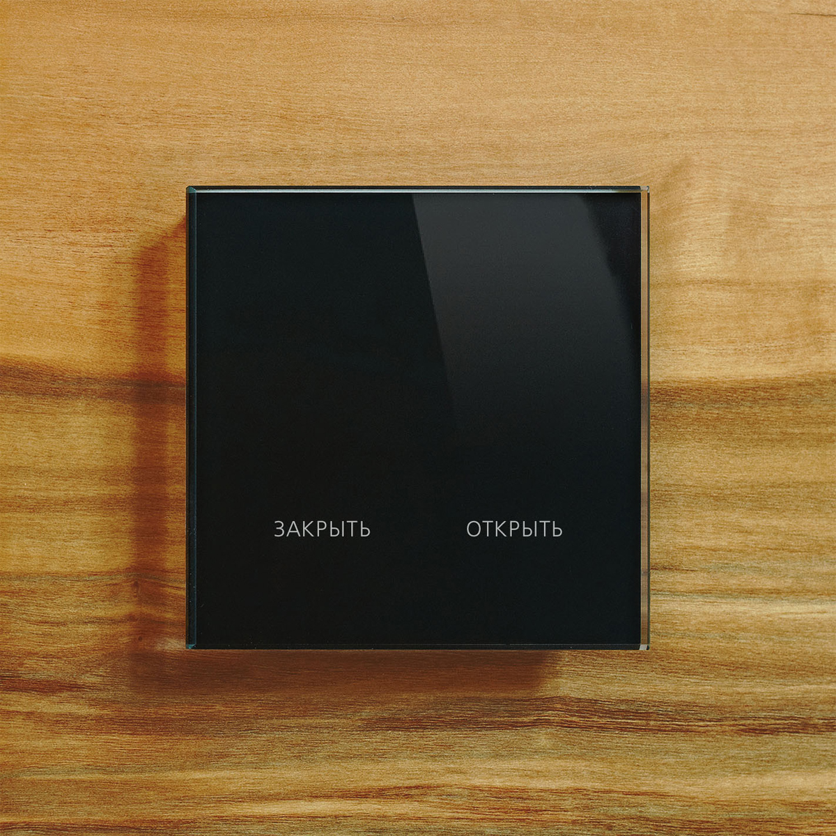 Радиопульт DeLUMO SENSO "открыть/закрыть" 9005 Black Classic