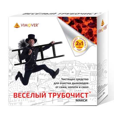 Средство "Веселый трубочист" 100г. Макси