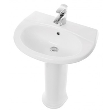 Умывальник Виктория 60 с хром. обрамл.