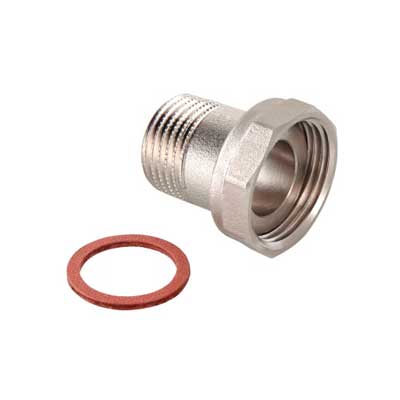 Полусгон прямой с накидной гайкой 1/2"х1/2" Valtec