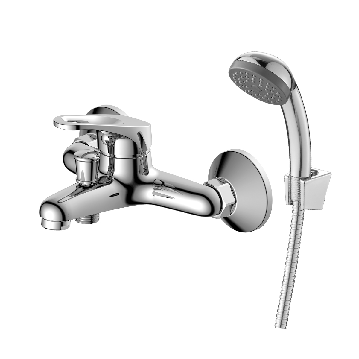 Смеситель для ванны короткий излив DECOROOM (DR21035)