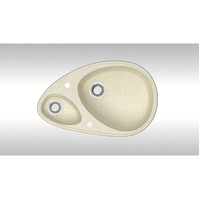 Мойка ZETT lab. 13/Q2 780х491х210мм (бежевый) (без сифона)