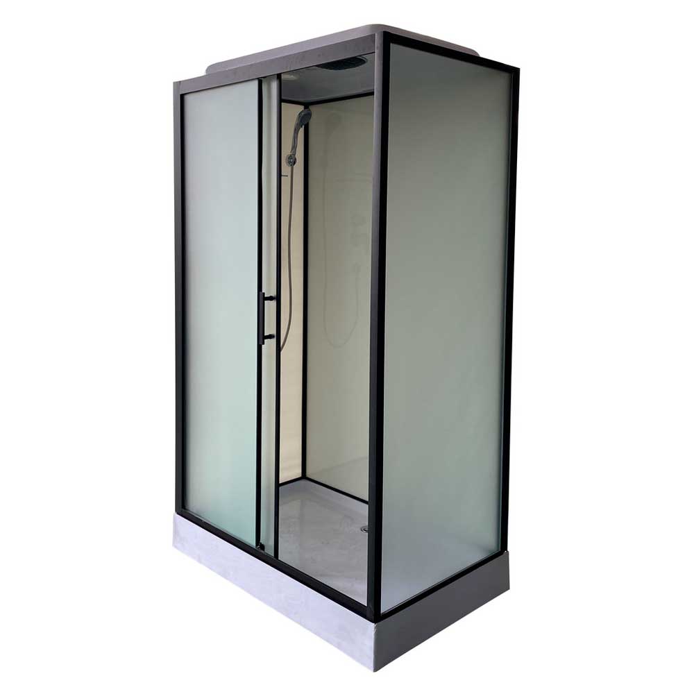 Душевая кабина ODA-8801 L 120*80 матовые стекла, низкий поддон