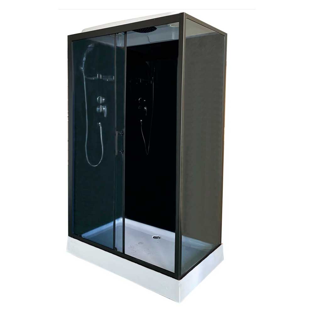 Душевая кабина ODA-8801 L 120*80 тонир. стекла, низкий поддон