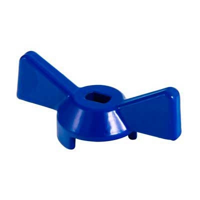 Ручка для крана 1/2" синяя Valtec