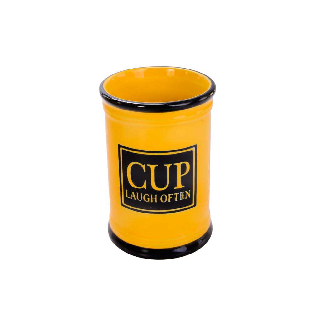 Стакан для зубных щёток керамика Yellow CE2375BA-TB