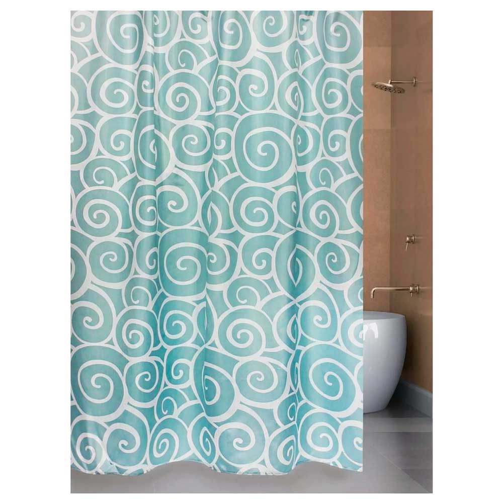 Шторка для ванной 180*200 Snail (Blue)