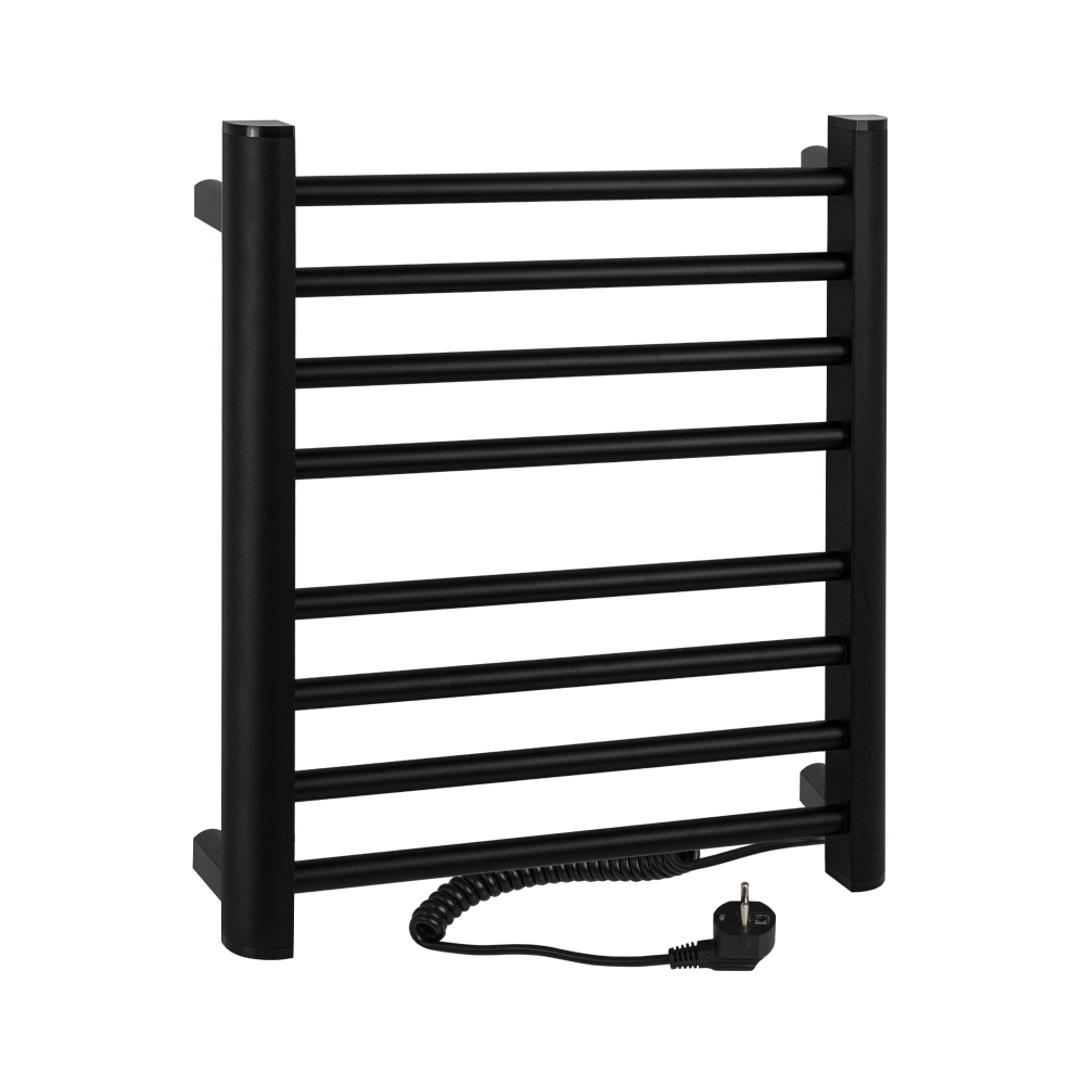 Полотенцесушитель электр. BRIMIX 600х500х100-110мм на 8 перекл. 90W,нерж. ст.,тэн из углер.вол.