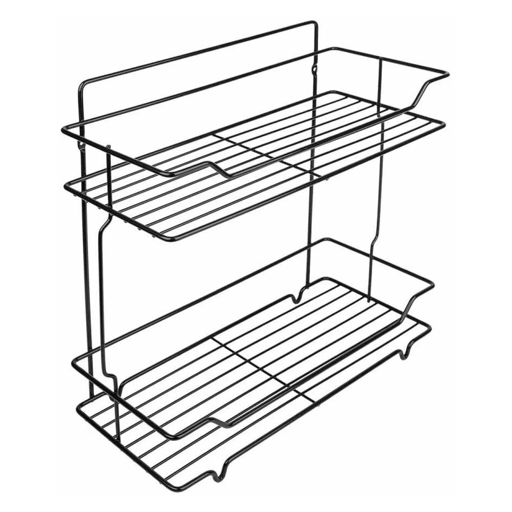 Полка 2-ая прямоуг. AE-430 BL (360х150х350) (чёрный) SAKURA