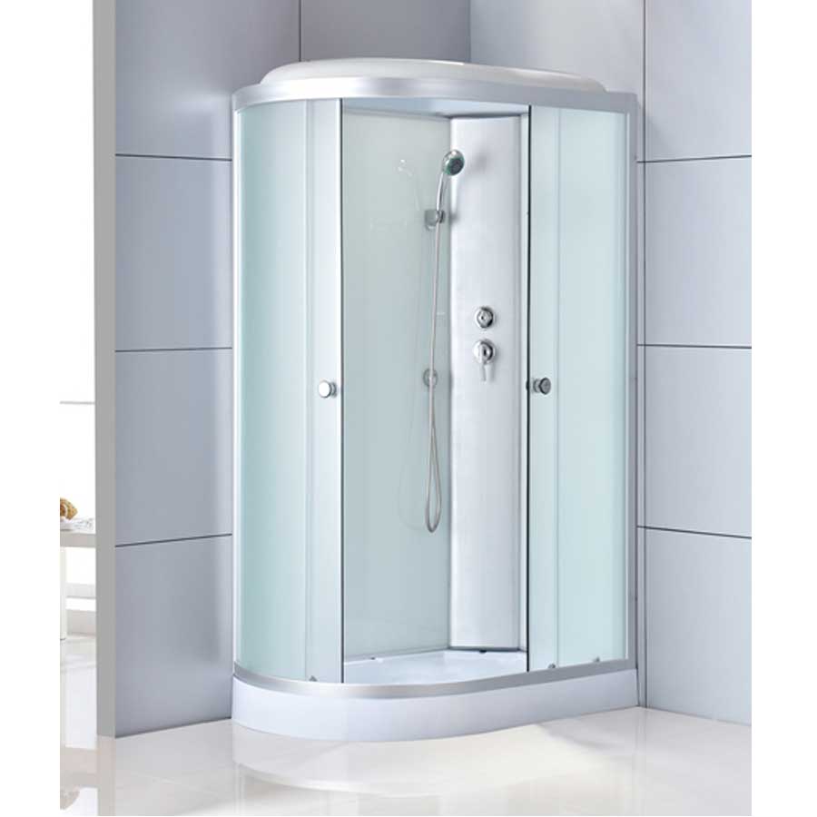 Душевая кабина ODA-8407 R 120*80 матовые стекла, низкий поддон